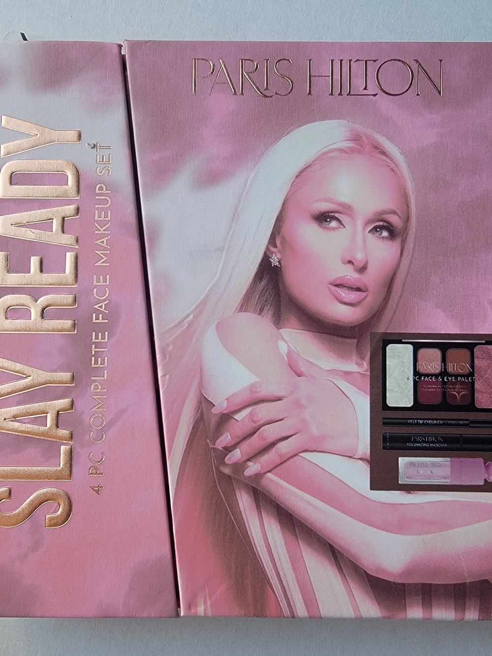 Paris Hilton Pink Glam Eyeshadow & Face Set